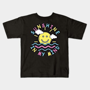 Sunshine in my mind Kids T-Shirt